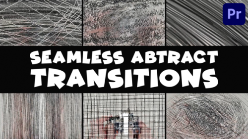 Videohive - Seamless Abstract Scribble Transitions | Premiere Pro MOGRT - 47795065 - 47795065