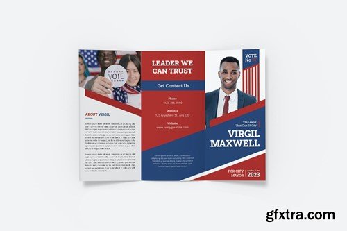 Vote Campaign Trifold Brochure RWJRDWD