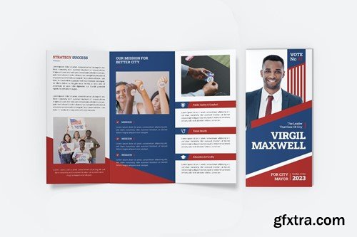 Vote Campaign Trifold Brochure RWJRDWD