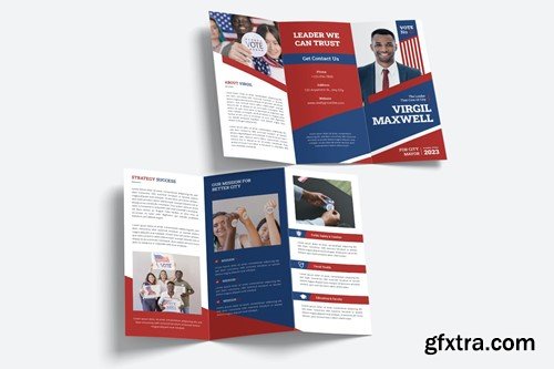 Vote Campaign Trifold Brochure RWJRDWD