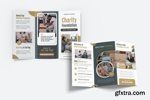 Charity Event Trifold Brochure CTRWSCW