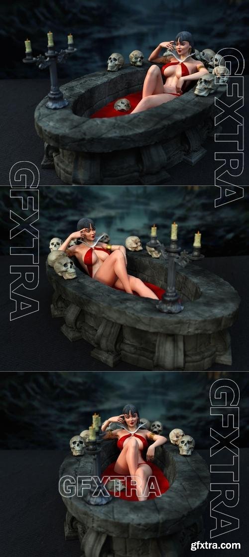 Exclusive - Vampirella &ndash; 3D Print Model
