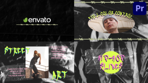 Videohive - Hip-Hop Slides for Premiere Pro - 47824807 - 47824807