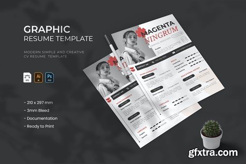 Graphic Designer - Resume UTN75GB