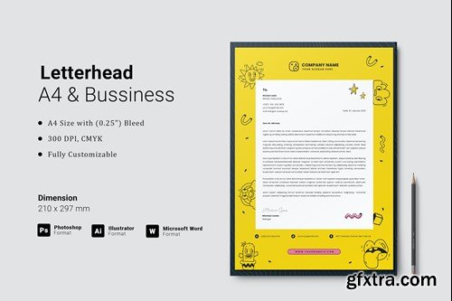 Letterhead Template ZTFXKAH