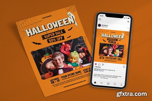 Halloween Sale Flyer ZRV2D38