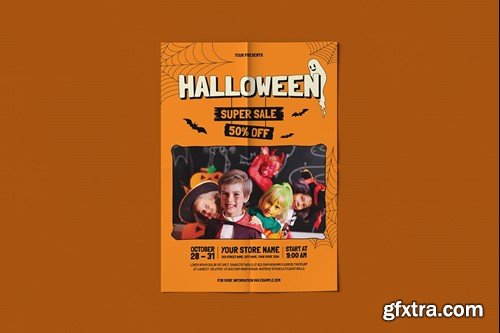 Halloween Sale Flyer ZRV2D38