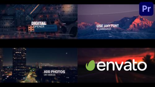 Videohive - Digital Opener for Premiere Pro - 47835373 - 47835373