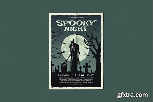 Spooky Night Flyer EU5D3E3