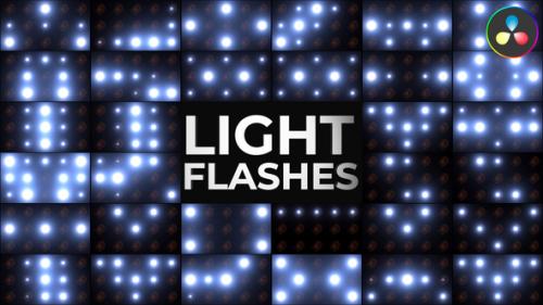 Videohive - Light Flashes for DaVinci Resolve - 47853283 - 47853283