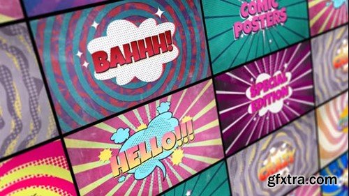 Videohive Cartoon Posters 47932152