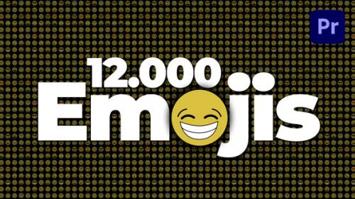 Videohive - 12.000 Emojis Creator Pack for Premiere Pro - 47881557 - 47881557