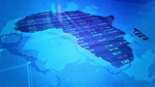 Videohive - Africa stock market and economic business growth - 47897248 - 47897248