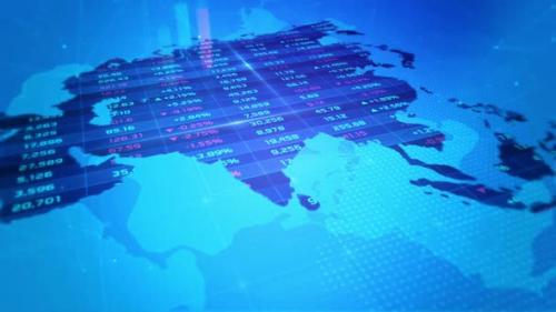 Videohive - Asia stock market and economic business growth - 47898972 - 47898972