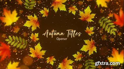 Videohive Autumn Titles 47963965