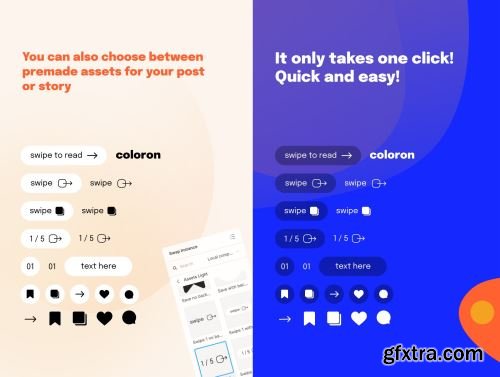 Coloron - Instagram Posts & Stories Templates Ui8.net