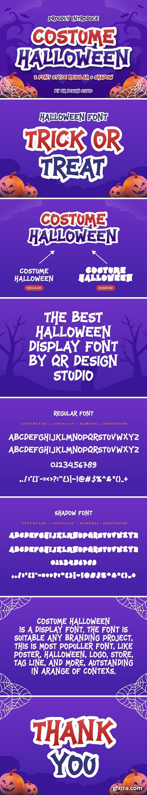 Costume Halloween Font