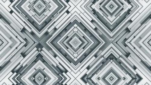 Videohive - Rhombus - White Dynamic Geometric Pattern - 47900935 - 47900935