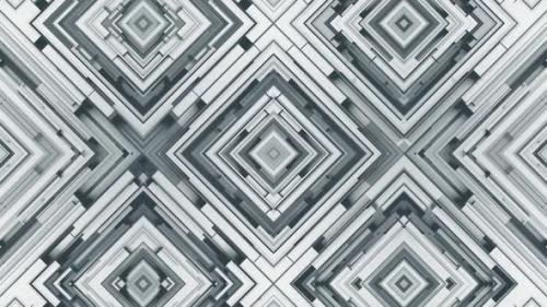 Videohive - Rhombus - White Dynamic Geometric Pattern - 47900937 - 47900937