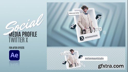 Videohive Social Media Profile - Twitter X 47982953