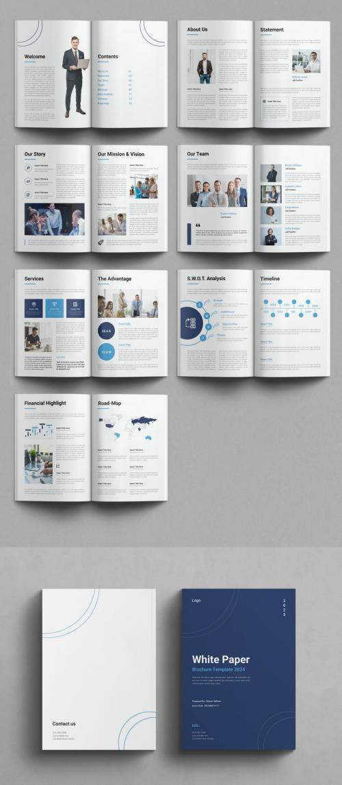 White Paper Template 640541871