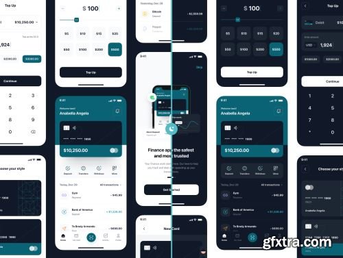 Smartpay - Fintech App iOS UI Kit Ui8.net