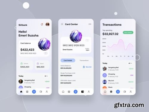 Siribank Finance Ui Kit Ui8.net