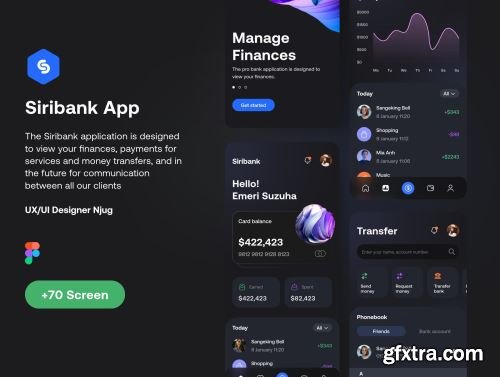 Siribank Finance Ui Kit Ui8.net