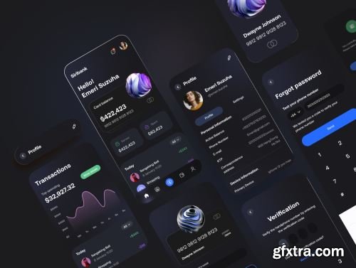 Siribank Finance Ui Kit Ui8.net