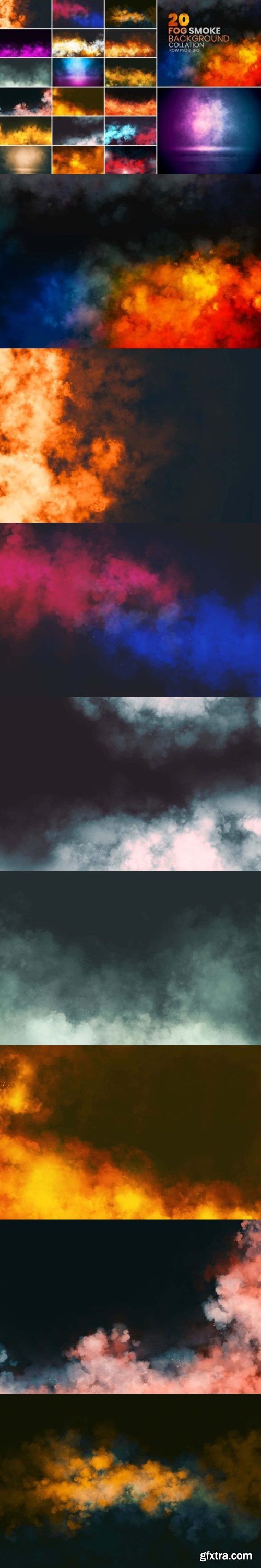 Fog Smoke Background Collation