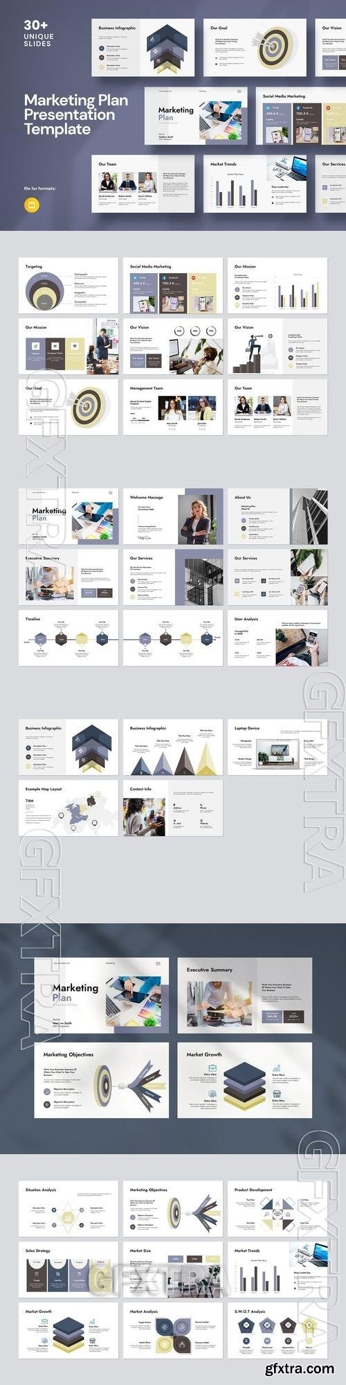 Marketing Plan Presentation Template QYULC4B