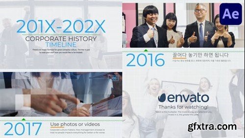 Videohive Corporate History Timeline for After Effects 47937426