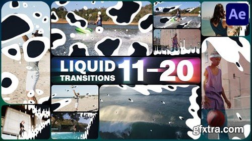 Videohive Liquid Transitions for After Effects 47991922