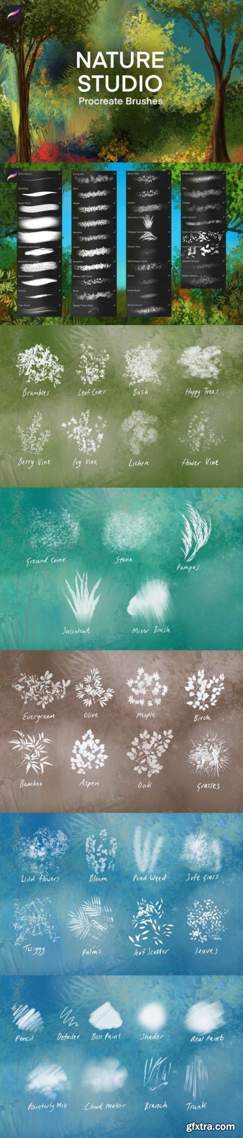 Nature Studio Brushes