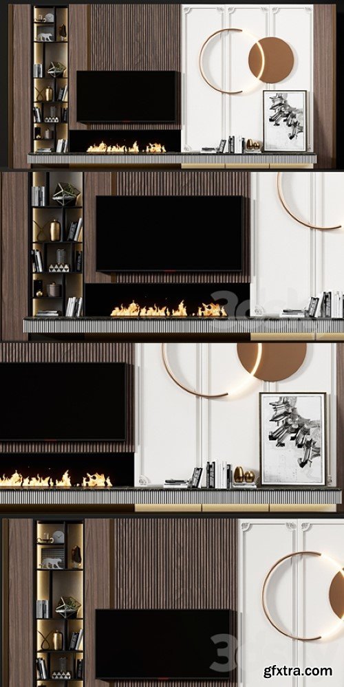 TV wall modern 78