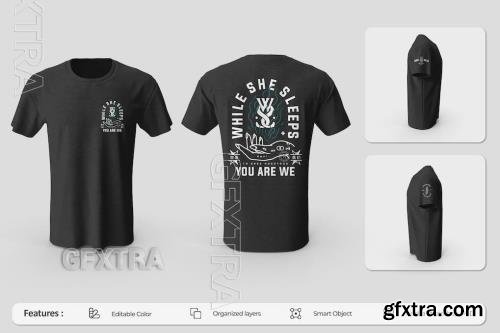 Mens T-shirt Mockup ZG4L4WV