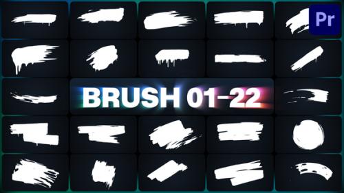 Videohive - Brush Elements for Premiere Pro - 47739179 - 47739179