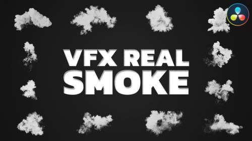 Videohive - VFX Real Smoke for DaVinci Resolve - 47744262 - 47744262