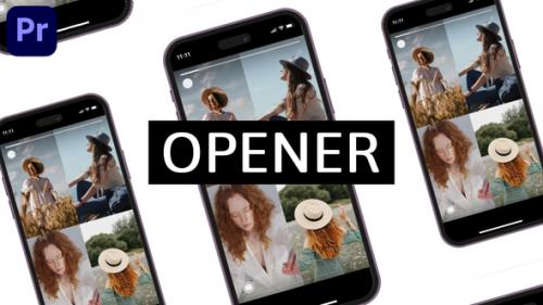 Videohive - Multiscreen Instagram TikTok Opener | Split Screen Slideshow | MOGRT - 47758359 - 47758359