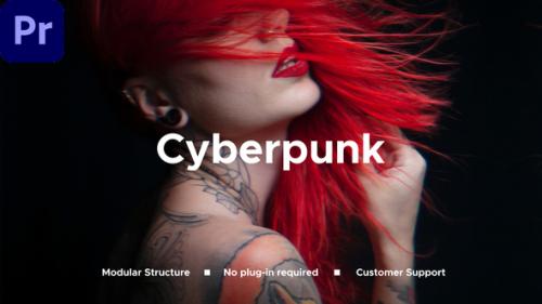 Videohive - Cyberpunk Opener | MOGRT - 47763879 - 47763879