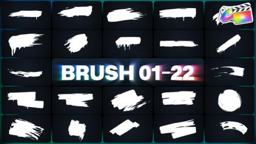 Videohive - Brush Elements for FCPX - 47765631 - 47765631