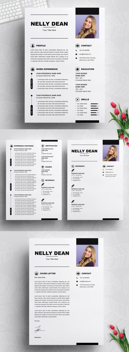 Clean Resume Layout 640541705