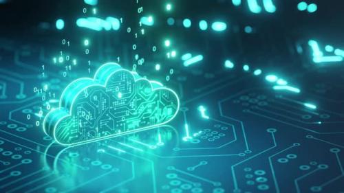 Videohive - cloud computing circuit board background - 47959973 - 47959973