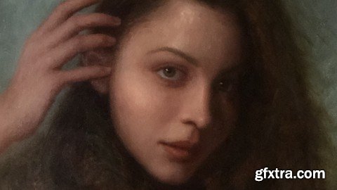 Udemy Portrait Painting Of Gorgeous Girl In Oil Colour Series 5
