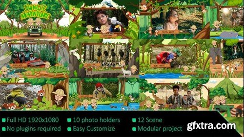 Videohive Kids Jungle Adventure 48022905