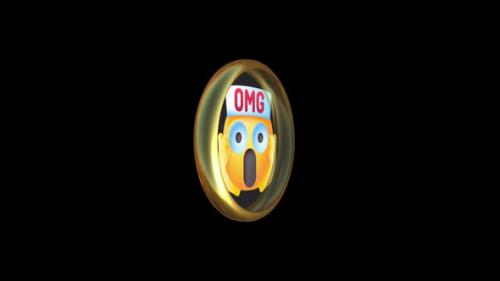 Videohive - Emoji Omg Transparent Background - 47960513 - 47960513