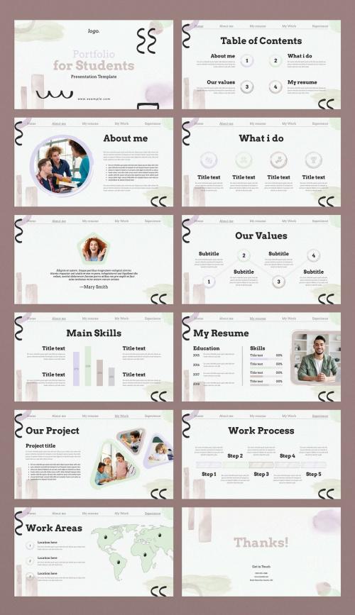 Portfolio Presentation Template 640113596