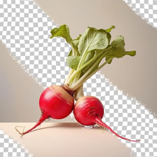 Premium PSD | A beet that has the letter r on it Premium PSD