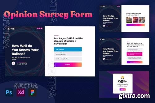 Opinion Survey Form Template X76MDYL