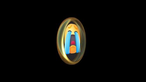 Videohive - Emoji Cry Transparent Background - 47960625 - 47960625